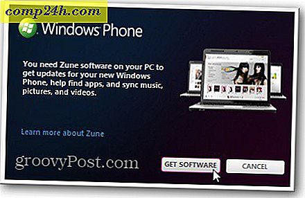 Installera och ställa in Windows Zune-programvara