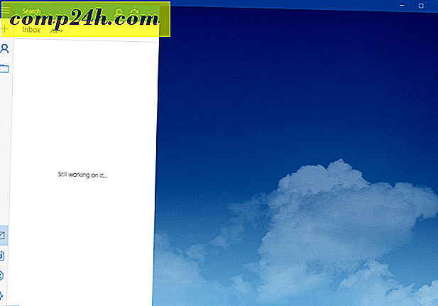 Ändra Windows 10 Mail Background Image eller Gör det tomt