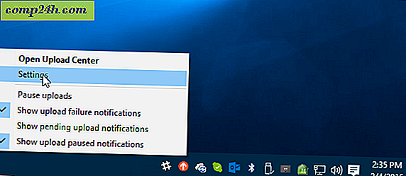 Az Office Feltöltési Központ elrejtése a Windows Tálcán (Frissítve)