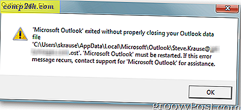 Outlook 2010: Hvordan fikse feil kan ikke starte Outlook eller åpne Outlook-vinduet