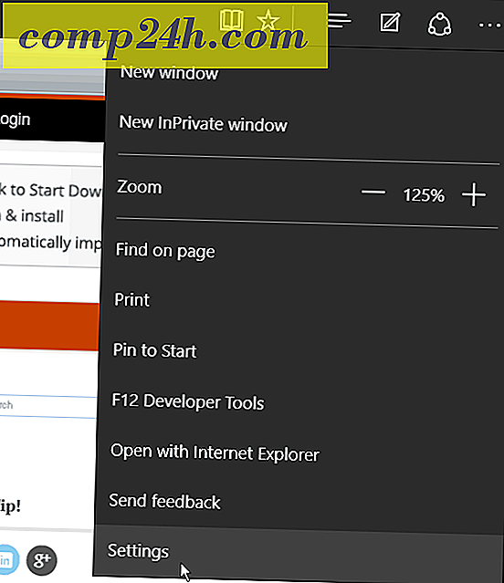 Windows 10 Tips: Gör Edge Browser Open till flera webbsidor