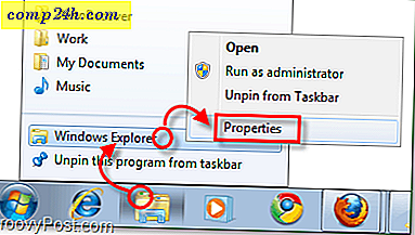 Sådan ændrer du standardmappen til Windows 7 Explorer