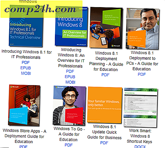 Hämta gratis Microsoft-e-böcker om Microsoft-programvara och -tjänster