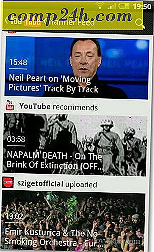 YouTube för Android Froyo och pepparkaka uppdaterad