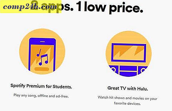 Wow!  Studerende kan få Spotify Premium og Hulu til kun $ 4,99
