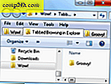 Hinzufügen von Tabbed Browsing zu Windows Explorer in Windows 7 mit QT TabBar