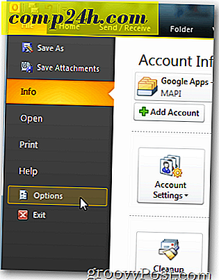 Outlook 2010: Sådan konfigureres AutoSave-funktionen