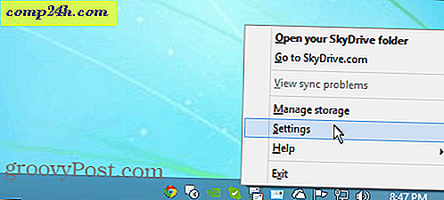 Sådan synkroniseres specifikke mapper fra SkyDrive til din computer