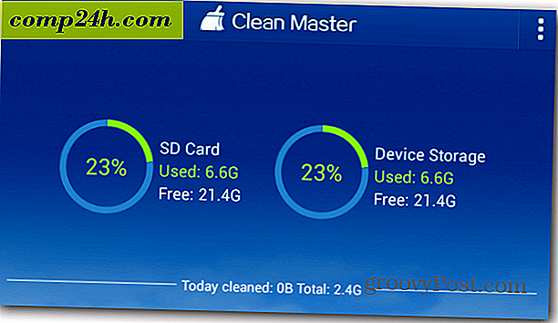Clean Master for Android egy ingyenes alkalmazás a készülék tisztításához