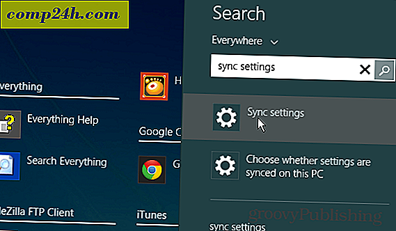 Synkronisering af Internet Explorer 11 faner og mere mellem Windows 8.1-systemer