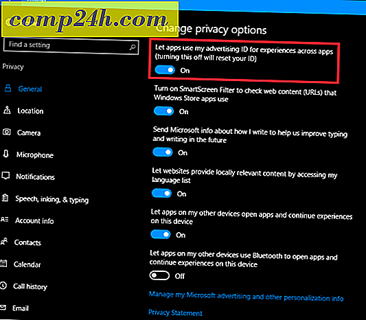Hoe u zich afmeldt bij Microsoft-gerichte advertenties in Windows 10