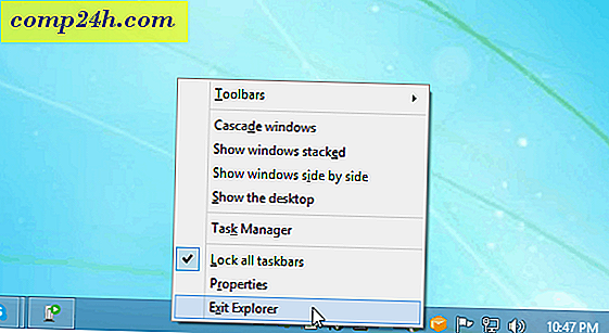 Windows 8.1 Tip: Sluit en start Explorer opnieuw