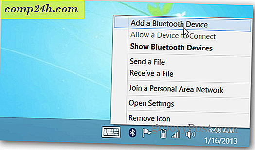 Tilslut Bluetooth-enheder på Microsoft Surface med Windows RT