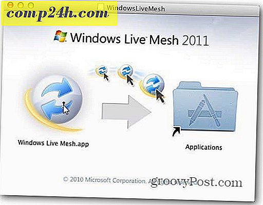Windows Live Mesh 2011 Macille: Aloittaminen
