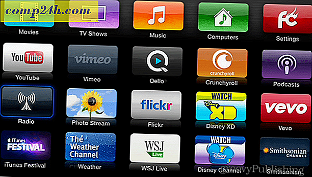 Hur att dölja oanvändbara kanaler på Apple TV