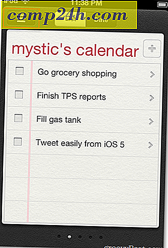 Apple iOS 5: Slik deles påminnelser