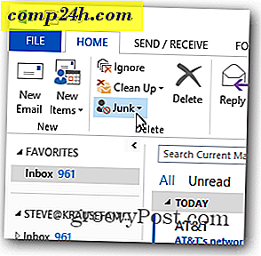 Hoe de Junk Mail Filter in Outlook 2013 uit te schakelen