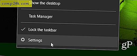 Windows 10 Tip: Schakel Desktop Peek in via de taakbalk (bijgewerkt)