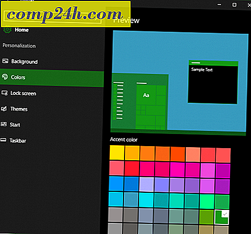 Windows 10 verjaardag Update kleurpersonalisatie-instellingen