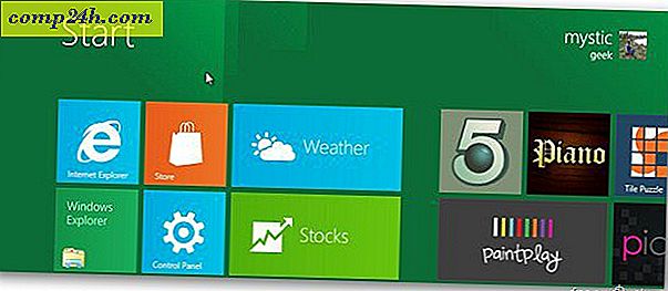 Windows 8: Ta bort tunnelbanvändargränssnittet för att få tillbaka det gamla Windows-gränssnittet