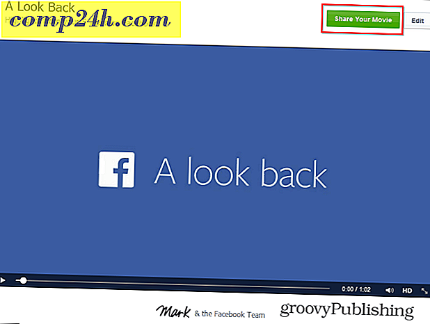 Kuinka muokata Facebookiasi "Look Back" -video