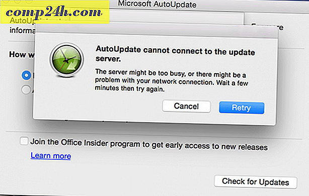 Slik løser du Microsoft Office AutoUpdate for Mac ikke fungerer