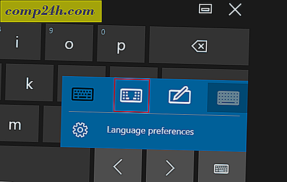 Windows 10 Tips: Dela skärmtangentbordet i tablettläge