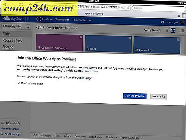Rediger Microsoft Office-dokumenter på din iPad