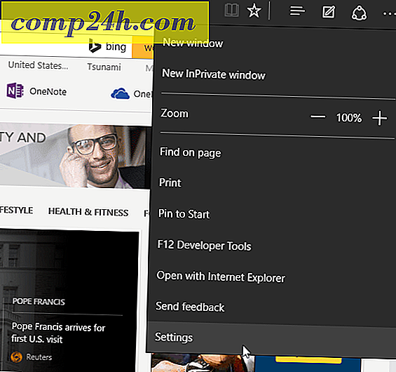 Importera Chrome, IE eller Firefox bokmärken i Microsoft Edge
