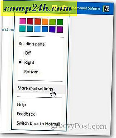 Sådan omdøber du Hotmail til Outlook.com