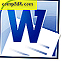 Sådan ændres skrifttypen til et helt dokument i Microsoft Word 2010 og 2007