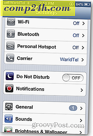 Konfigurera anpassade iPhone-varningar för e-postkonton