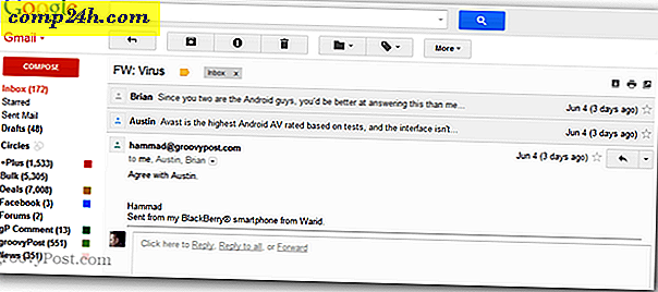 Slik aktiverer du Gmail-lignende samtalevisning i Thunderbird