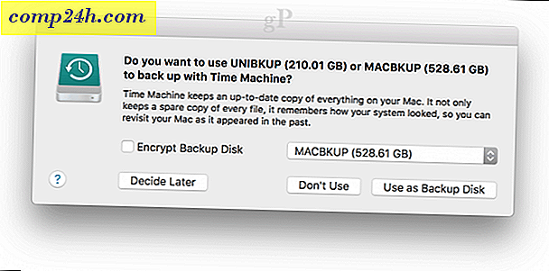 Hoe installeer je een Time Machine Backup in macOS