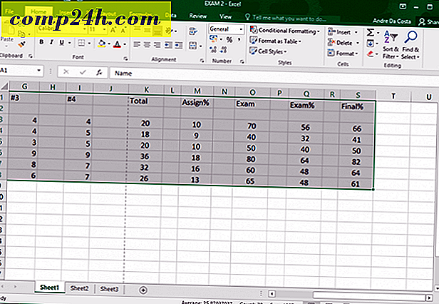 Sådan sletter du tomme celler i en Microsoft Excel 2013 eller 2016
