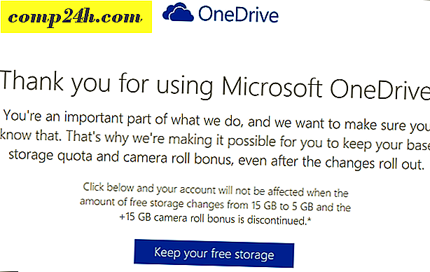 Hoe u uw gratis 15 GB aan OneDrive-opslag kunt bewaren