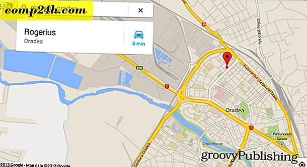 Lagre Google Maps for frakoblet bruk og start navigasjon umiddelbart