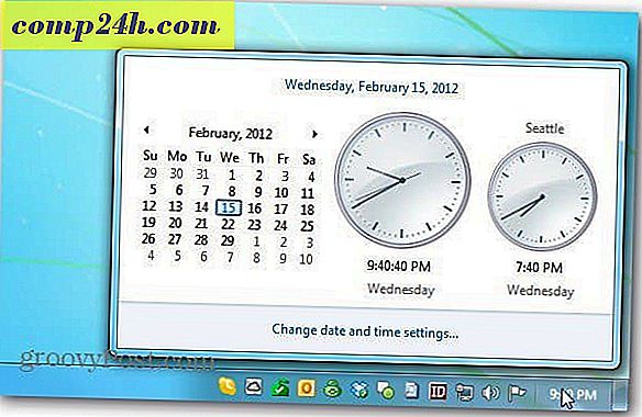Mac OS X: een basiskalender toevoegen aan de menubalk