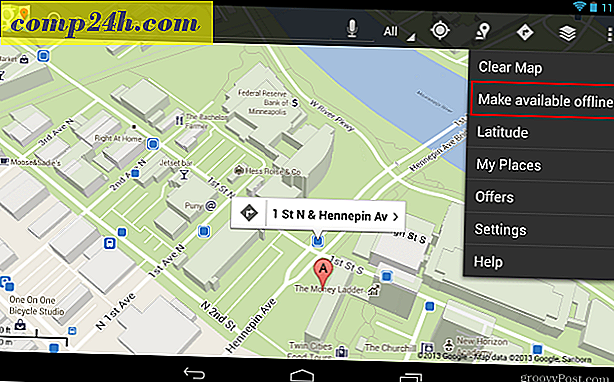 Hoe Google Maps offline beschikbaar te maken op Android