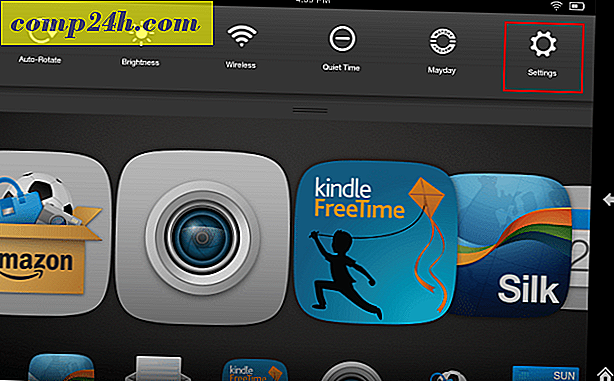 Suojaa Kindle Fire HDX: n ottamalla käyttöön Lock Screen
