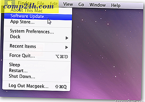 OS X Lion 10.7.2 Inkluderer iCloud Support: Sådan opdateres