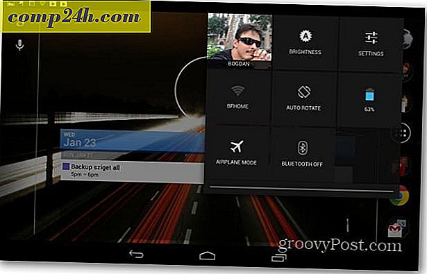 Nexus 7 Tips: Lås skjermretning