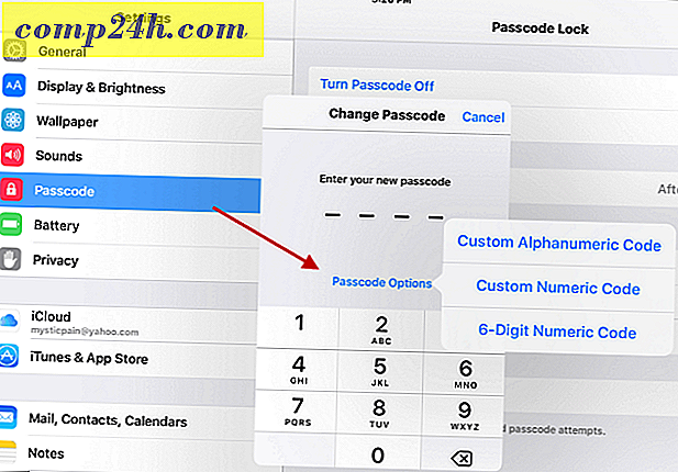 Sikre din iPhone, lav en stærk alfanumerisk adgangskode (opdateret)