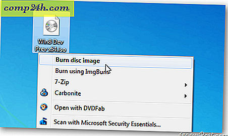 Windows 7 och 8: Så här bränner du en ISO-bild till en skiva
