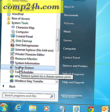 Zoek beheer- en systeemhulpprogramma's in Windows 8.1