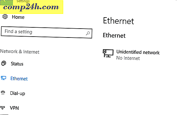 Så här använder du Ethernet Metered Connections i Windows 10 Creators Update
