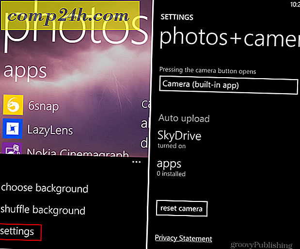 Windows Phone 8: Overførsel af fotos og videoer til SkyDrive