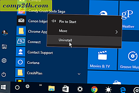 Zablokuj użytkownikom odinstalowywanie aplikacji z menu Start systemu Windows 10