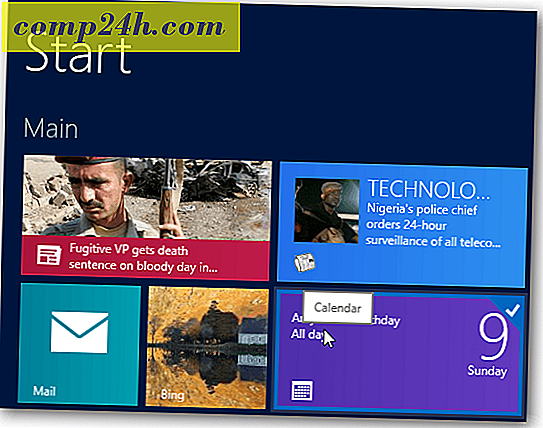Schakel Windows 8 Live Tile-meldingen uit