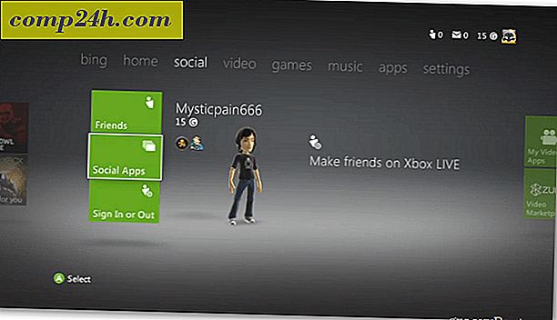 Xbox 360: instellen en Twitter gebruiken